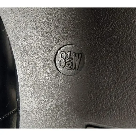 Solanz Sole Comfort Flat Loafer Shoes Color Black Size 8.5W - Picture 10 of 10